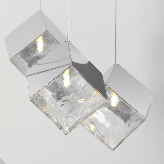 ET2 E24683 Ice Cube 3-lt 19" LED Pendant