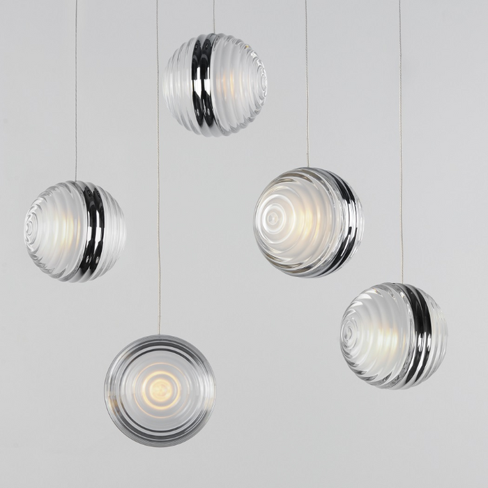 ET2 E24695 Pulse 5-lt 15" LED Pendant