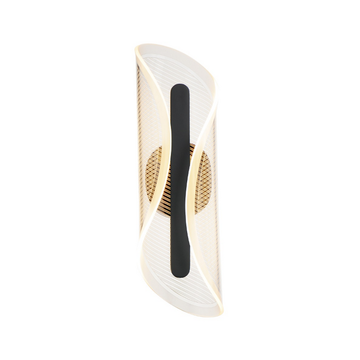 ET2 E24711 Manta 1-lt 17" Tall LED Wall Sconce - Black