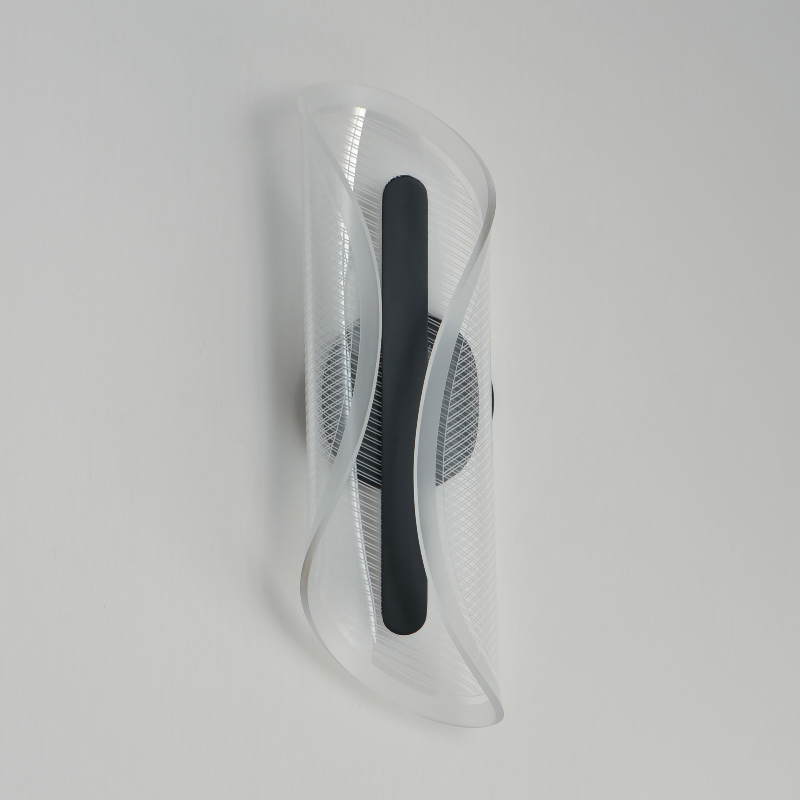 ET2 E24711 Manta 1-lt 17" Tall LED Wall Sconce - Black