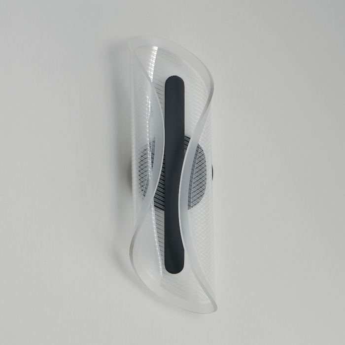 ET2 E24711 Manta 1-lt 17" Tall LED Wall Sconce - Black