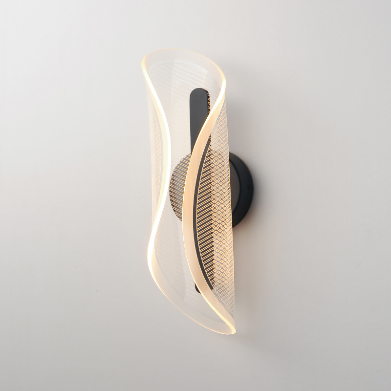 ET2 E24711 Manta 1-lt 17" Tall LED Wall Sconce - Black