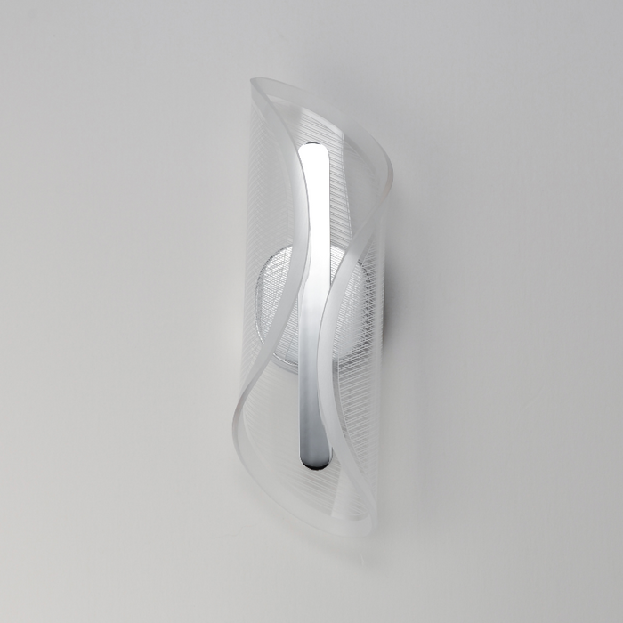 ET2 E24711 Manta 1-lt 17" Tall LED Wall Sconce - Polished Chrome