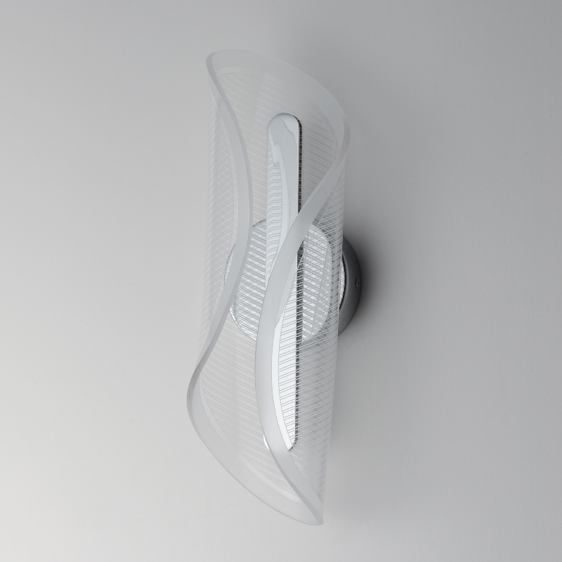 ET2 E24711 Manta 1-lt 17" Tall LED Wall Sconce - Polished Chrome