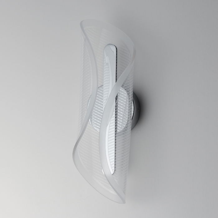 ET2 E24711 Manta 1-lt 17" Tall LED Wall Sconce - Polished Chrome