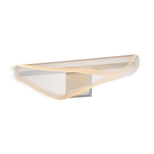 ET2 E24712 Manta 1-lt 25" LED Bath Vanity - Polished Chrome