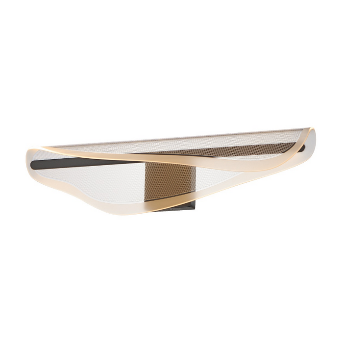 ET2 E24713 Manta 1-lt 30" LED Bath Vanity - Black