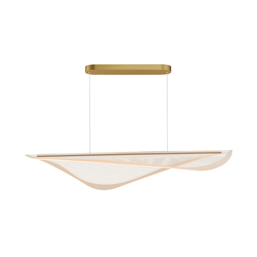 ET2 E24714 Manta 1-lt 47" LED Linear Pendant - Gold
