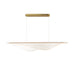 ET2 E24716 Manta 1-lt 59" LED Linear Pendant - Gold