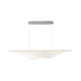ET2 E24716 Manta 1-lt 59" LED Linear Pendant - Polished Chrome