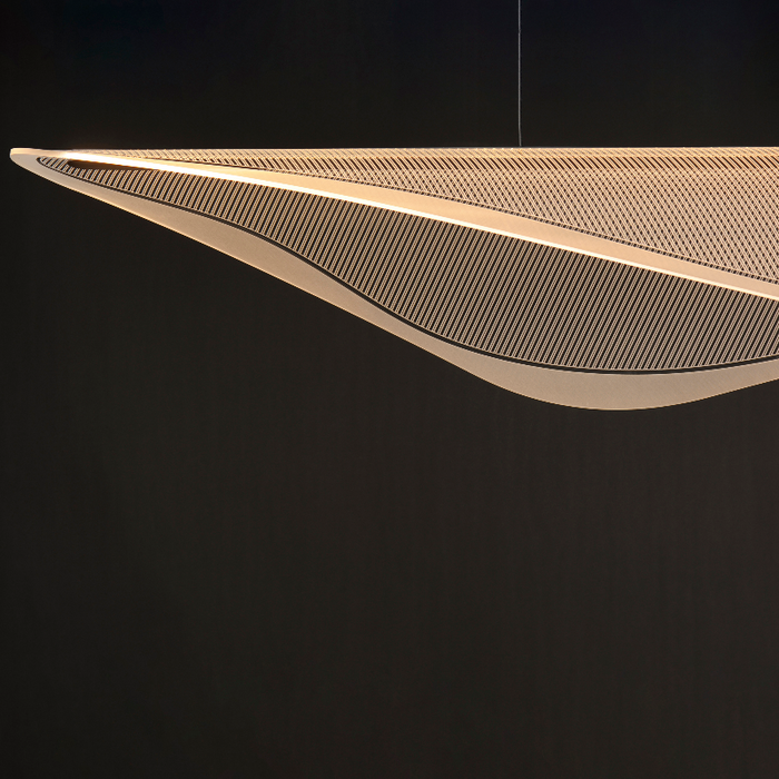 ET2 E24716 Manta 1-lt 59" LED Linear Pendant