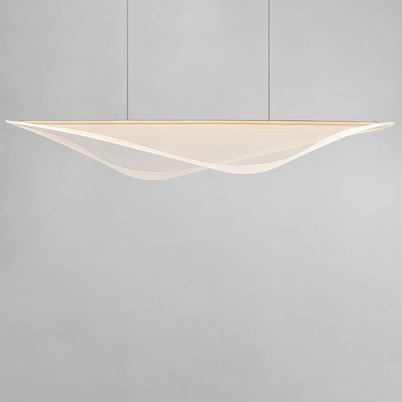 ET2 E24716 Manta 1-lt 59" LED Linear Pendant - Gold