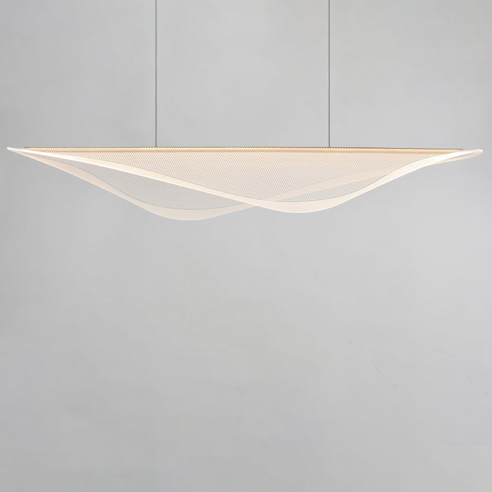 ET2 E24716 Manta 1-lt 59" LED Linear Pendant - Gold