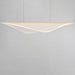ET2 E24716 Manta 1-lt 59" LED Linear Pendant - Gold