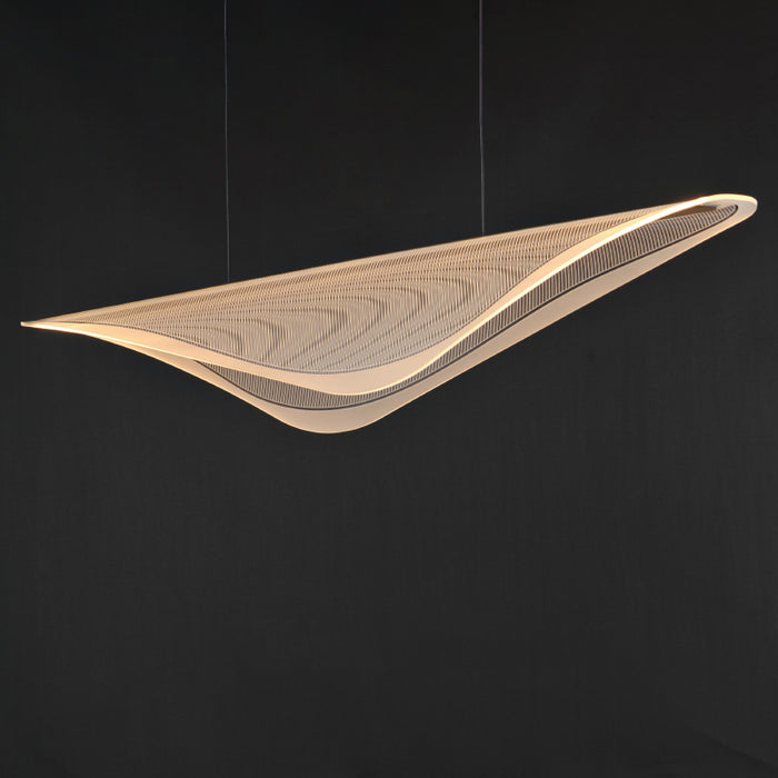 ET2 E24716 Manta 1-lt 59" LED Linear Pendant - Gold