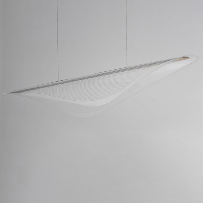 ET2 E24716 Manta 1-lt 59" LED Linear Pendant - Gold