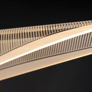 ET2 E24716 Manta 1-lt 59" LED Linear Pendant - Gold