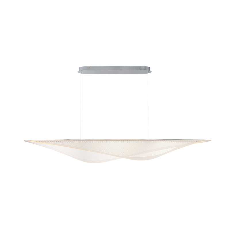 ET2 E24718 Manta 1-lt 71" LED Linear Pendant - Polished Chrome