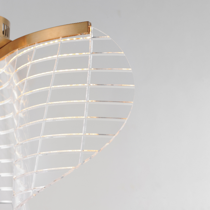 ET2 E24810 Tartan 1-lt 16" LED Flush Mount, 3CCT Selectable