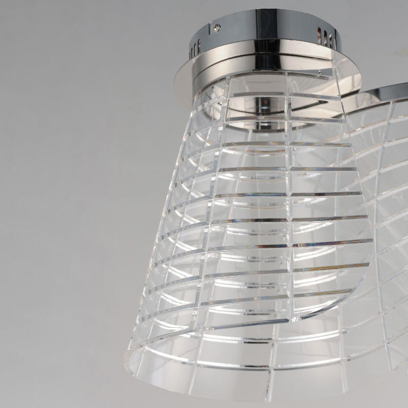 ET2 E24810 Tartan 1-lt 16" LED Flush Mount, 3CCT Selectable