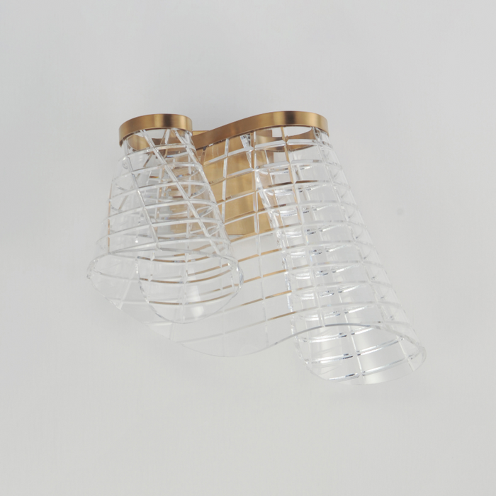 ET2 E24811 Tartan 1-lt 15" LED Wall Sconce, 3CCT Selectable