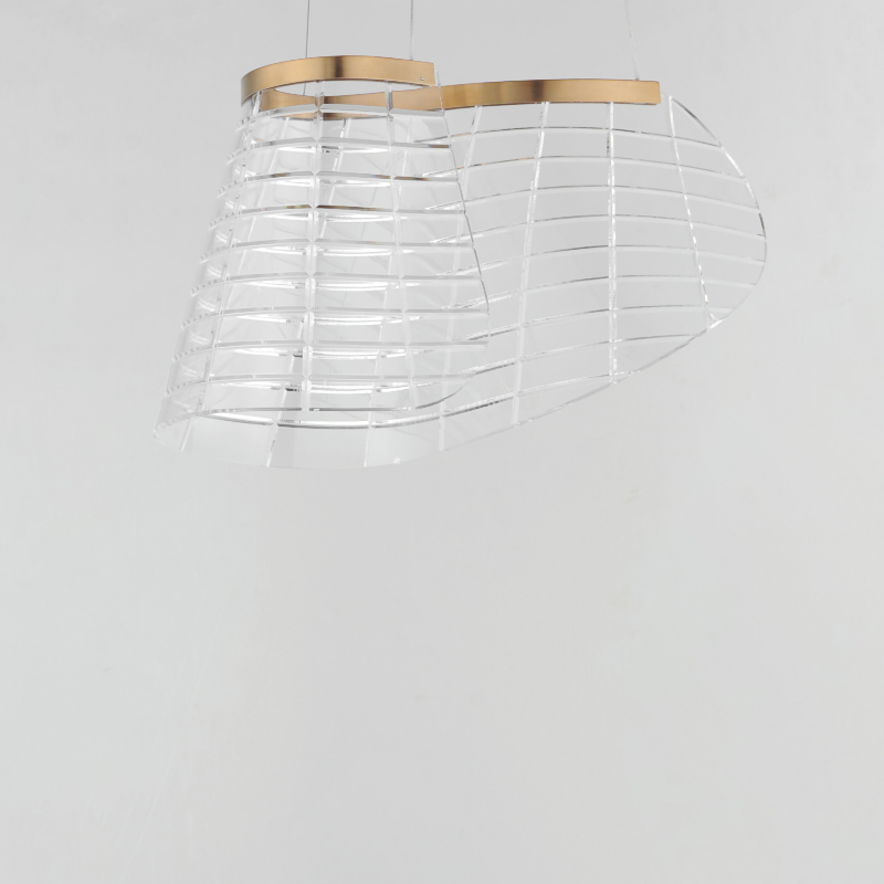 ET2 E24812 Tartan 1-lt 16" LED Pendant, 3CCT Selectable