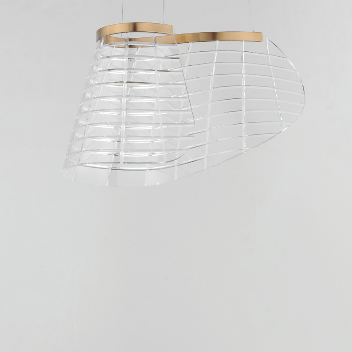 ET2 E24812 Tartan 1-lt 16" LED Pendant, 3CCT Selectable