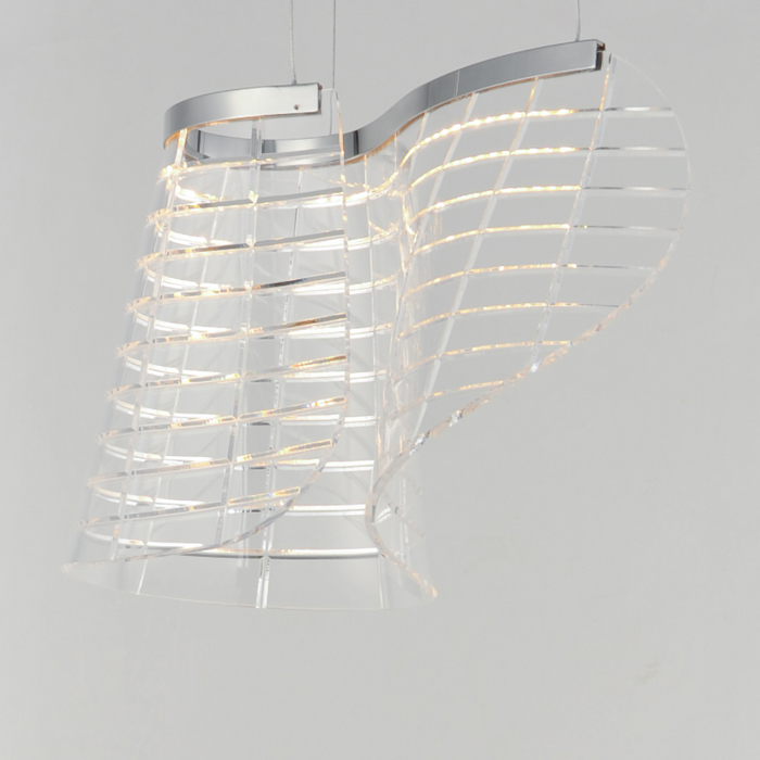ET2 E24812 Tartan 1-lt 16" LED Pendant, 3CCT Selectable