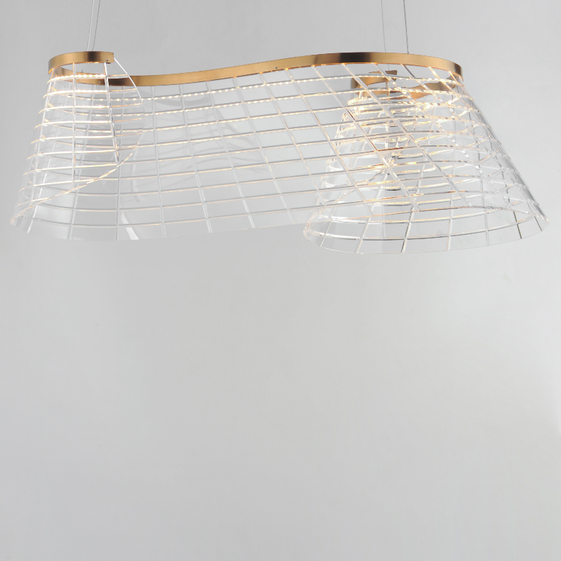 ET2 E24814 Tartan 1-lt 32" LED Linear Pendant, 3CCT Selectable