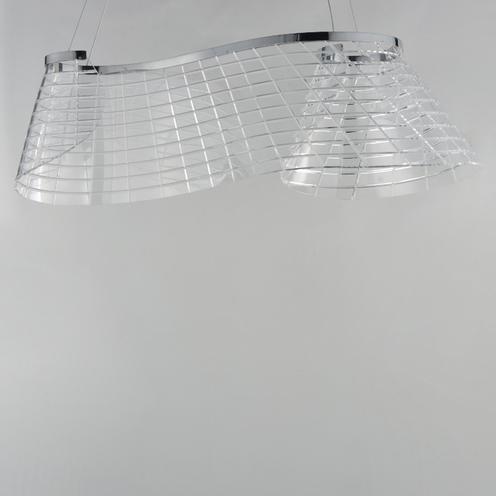 ET2 E24814 Tartan 1-lt 32" LED Linear Pendant, 3CCT Selectable