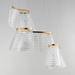 ET2 E24816 Tartan 3-lt 30" LED Pendant, 3CCT Selectable