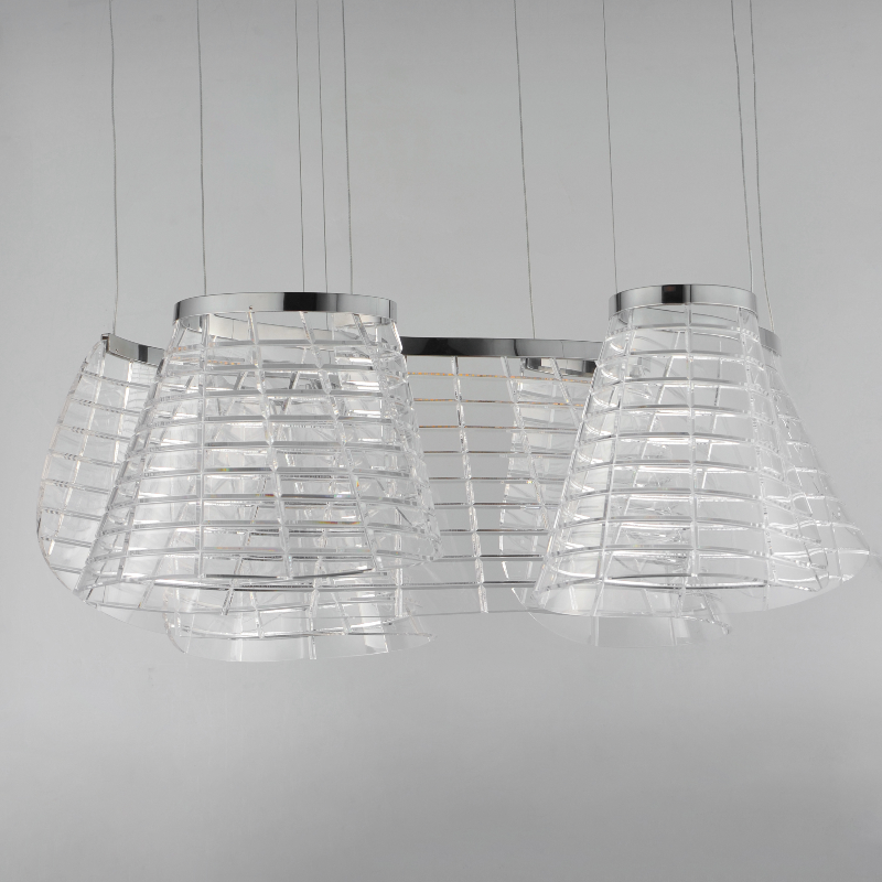 ET2 E24816 Tartan 3-lt 30" LED Pendant, 3CCT Selectable