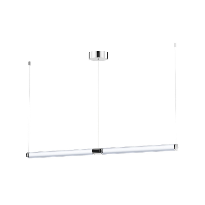 ET2 E24835 Vanish 2-lt 52" LED Pendant - Brushed Aluminum