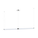 ET2 E24837 Vanish 2-lt 72" LED Pendant - Brushed Aluminum