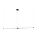 ET2 E24837 Vanish 2-lt 72" LED Pendant - Gunmetal