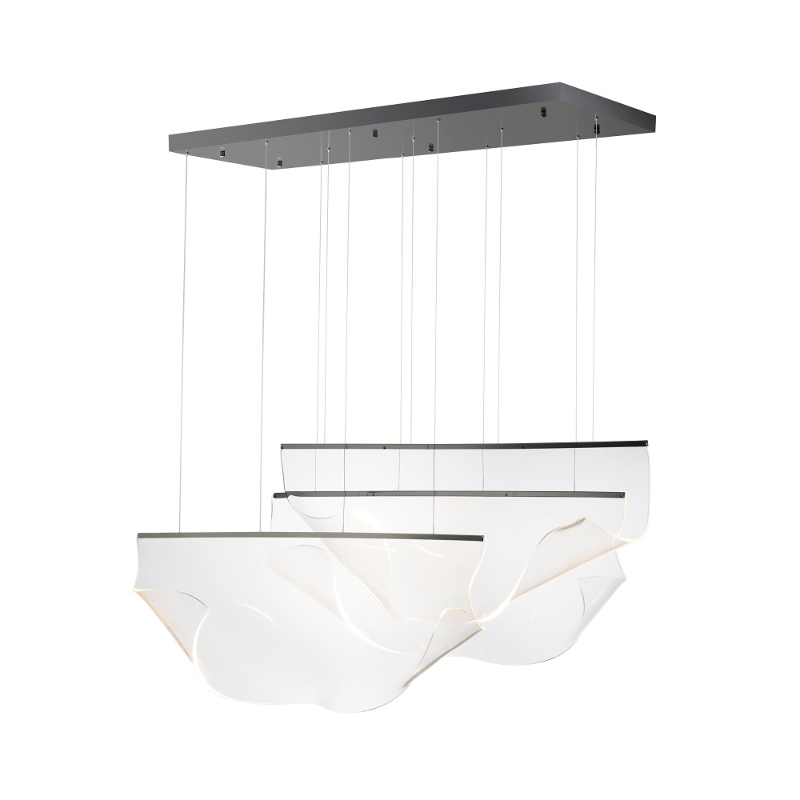 ET2 E24873 Rinkle 3-lt 51" LED Linear Pendant
