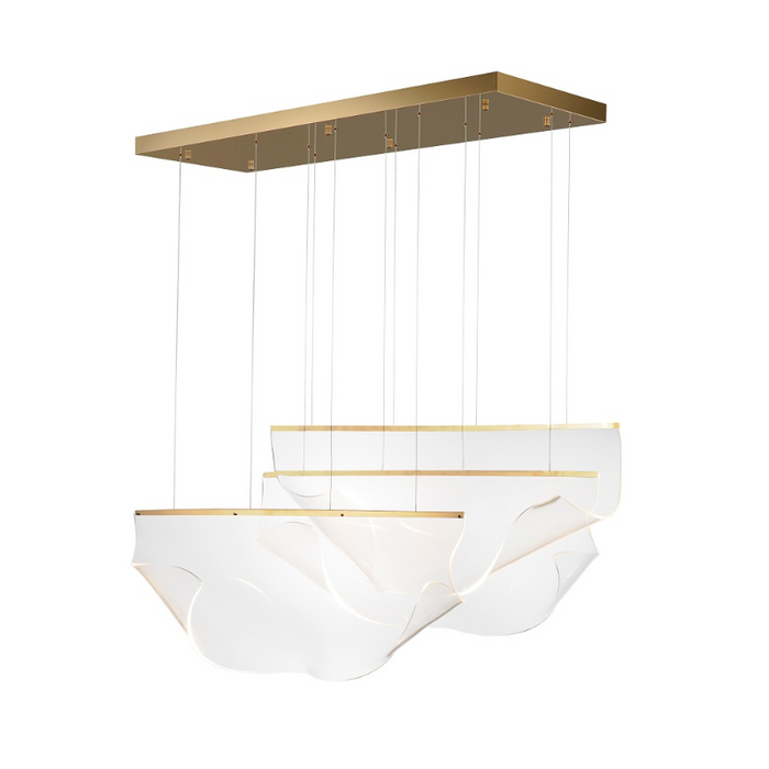 ET2 E24873 Rinkle 3-lt 51" LED Linear Pendant