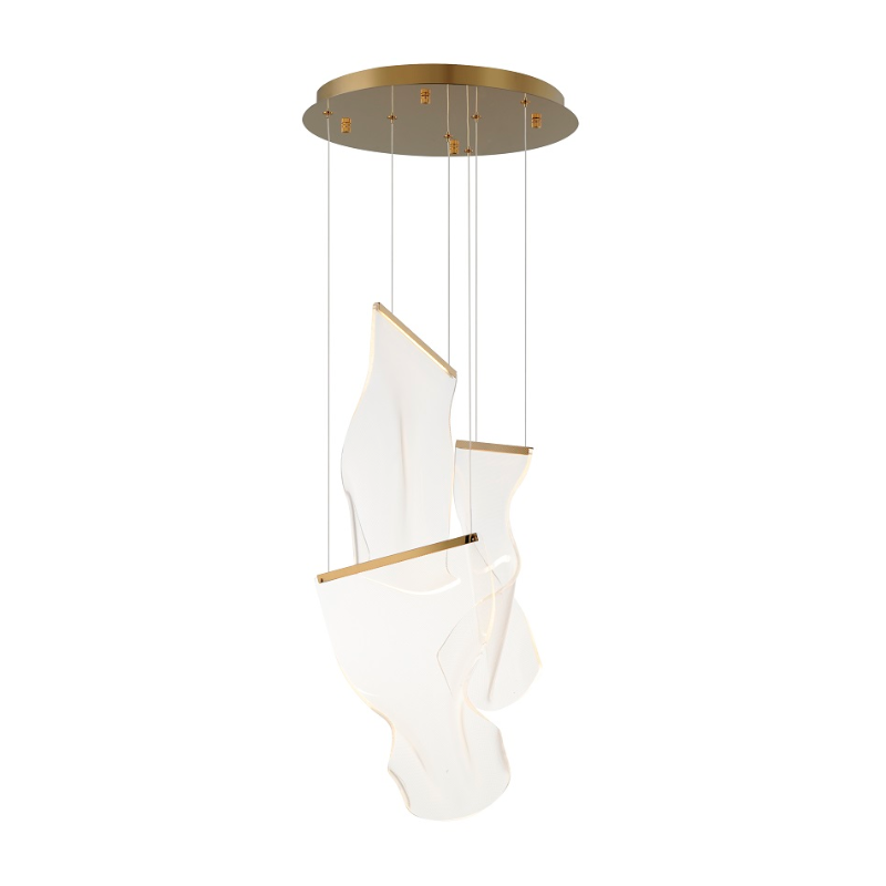 ET2 E24874 Rinkle 3-lt 16" LED Pendant