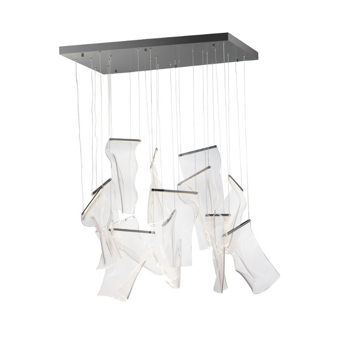 ET2 E24878 Rinkle 13-lt 36" LED Linear Pendant
