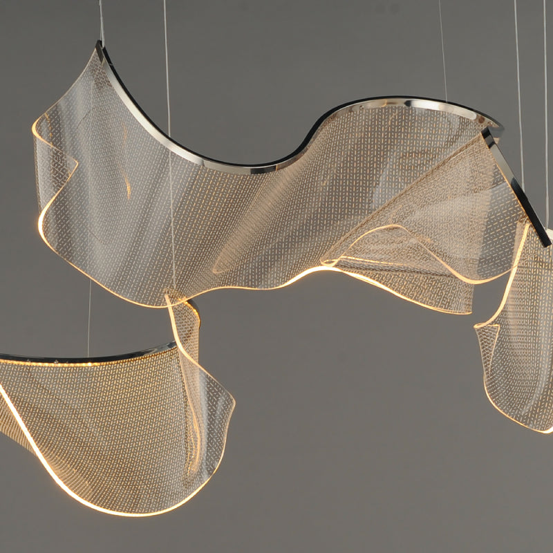ET2 E24883 Rinkle 3-lt 58" LED Pendant