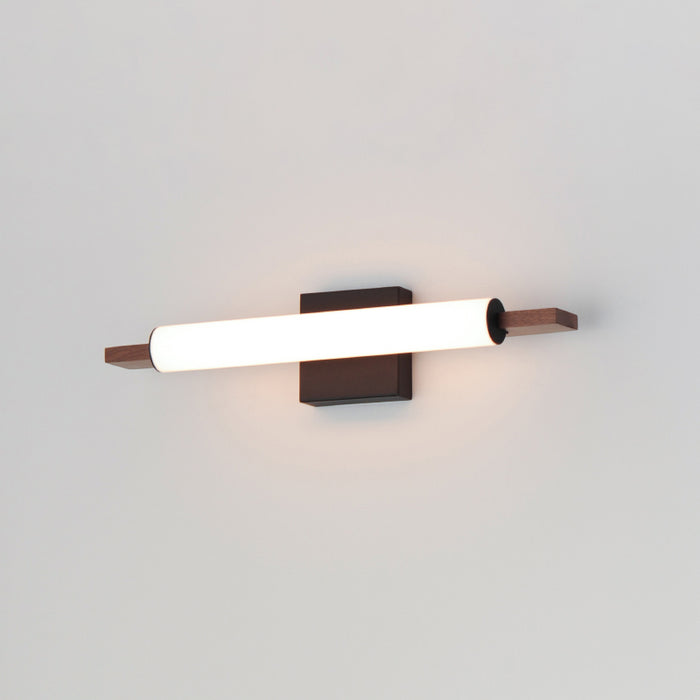 ET2 E24930 Joist 1-lt 22" LED Surface Mount - Walnut/Black
