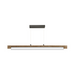 ET2 E24932 Joist 1-lt 45" LED Horizontal Pendant - Driftwood/Charcoal
