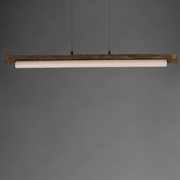ET2 E24932 Joist 1-lt 45" LED Horizontal Pendant - Driftwood/Charcoal