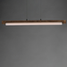 ET2 E24932 Joist 1-lt 45" LED Horizontal Pendant - Driftwood/Charcoal