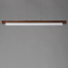 ET2 E24932 Joist 1-lt 45" LED Horizontal Pendant - White Alabaster/Natural Aged Brass