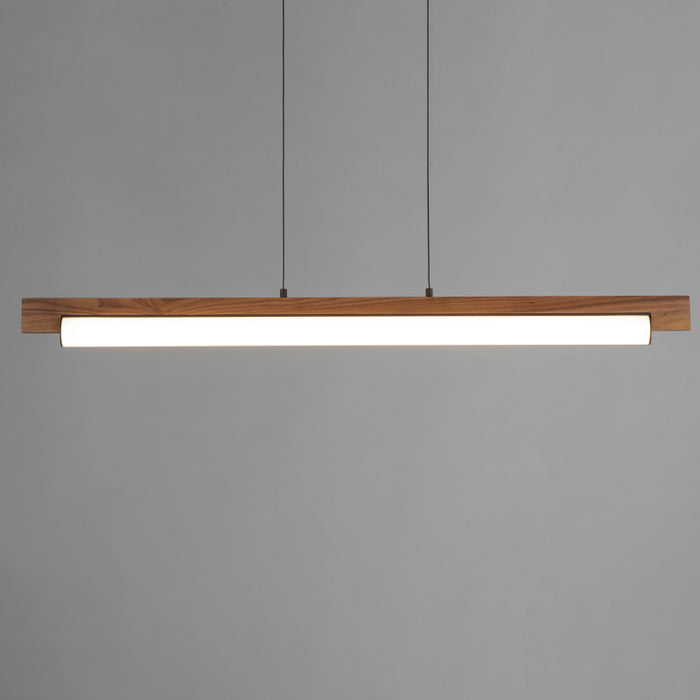 ET2 E24932 Joist 1-lt 45" LED Horizontal Pendant - Walnut/Black