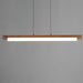 ET2 E24932 Joist 1-lt 45" LED Horizontal Pendant - Walnut/Black