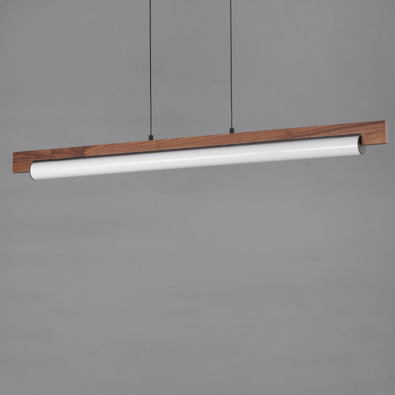 ET2 E24932 Joist 1-lt 45" LED Horizontal Pendant - Walnut/Black