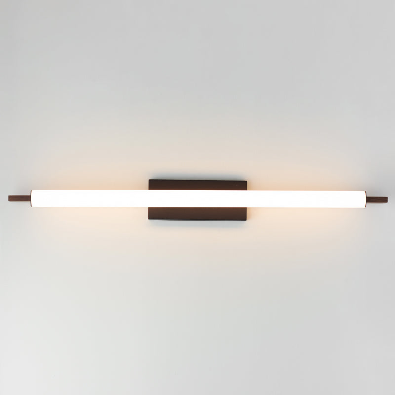 ET2 E24938 Joist 1-lt 45" LED Wall Sconce - Walnut/Black