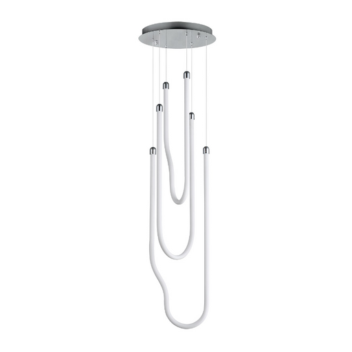 ET2 E24983 Soleil 3-lt 13" LED Pendant - Polished Chrome
